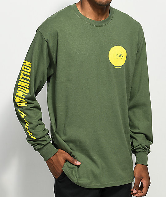 Post Malone Stoney Target Green Long Sleeve TShirt