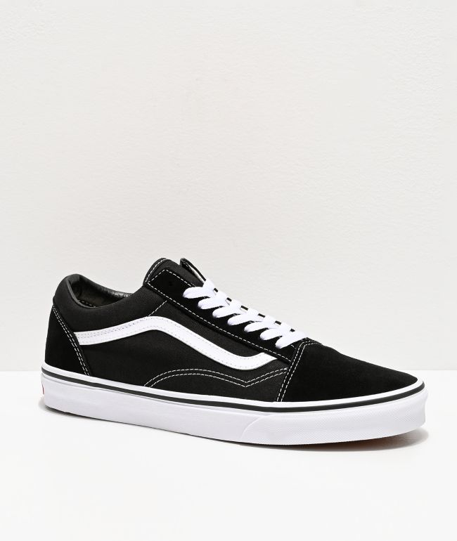 vans with white stripe