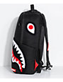 Sprayground Ghost Chenille Shark Black Backpack