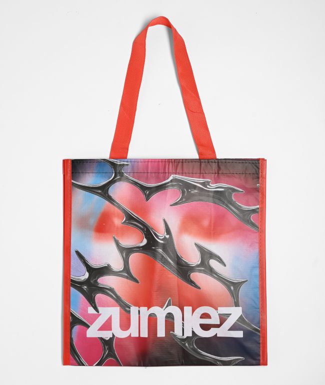Zumiez Chrome Grunge Small Tote Bag - 