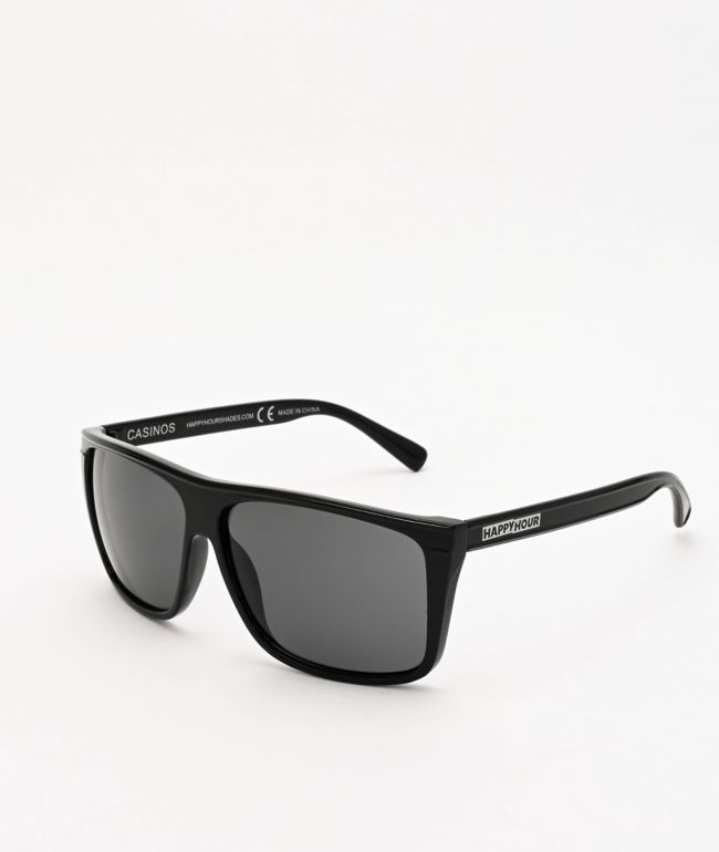 Happy Hour Casinos Black Sunglasses - Happy Hour