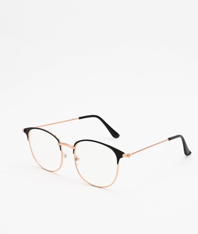 Club Round Clear Glasses - I SEA