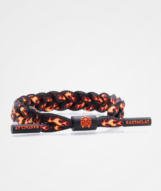 Rastaclat Flames Braid Bracelet - Rastaclat