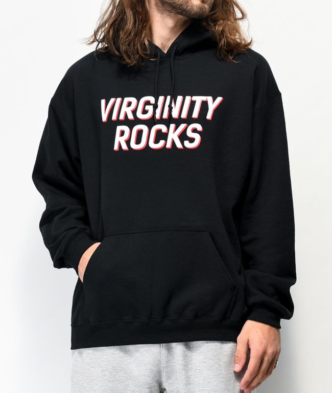 Virginity rocks hoodie outlet light blue