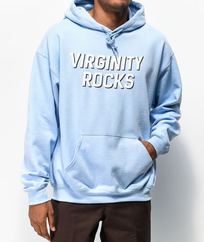 Virginity rocks black sales hoodie