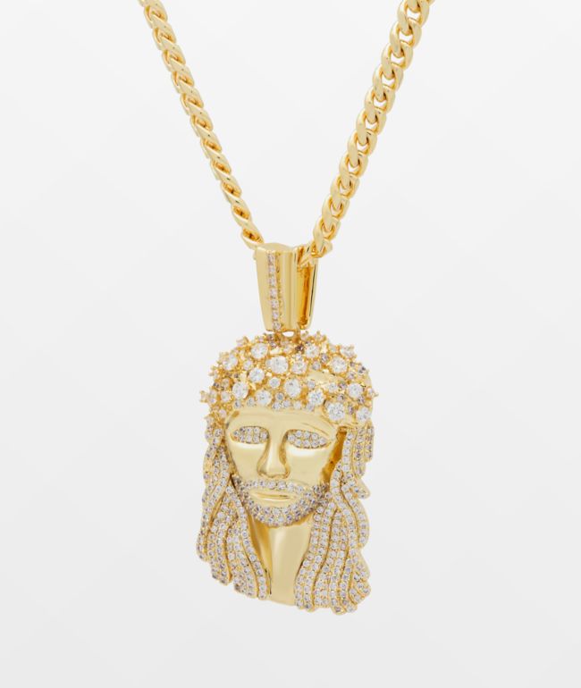 King Ice x Snoop Dogg Jungle Julz Weed Leaf Gold Necklace | Zumiez