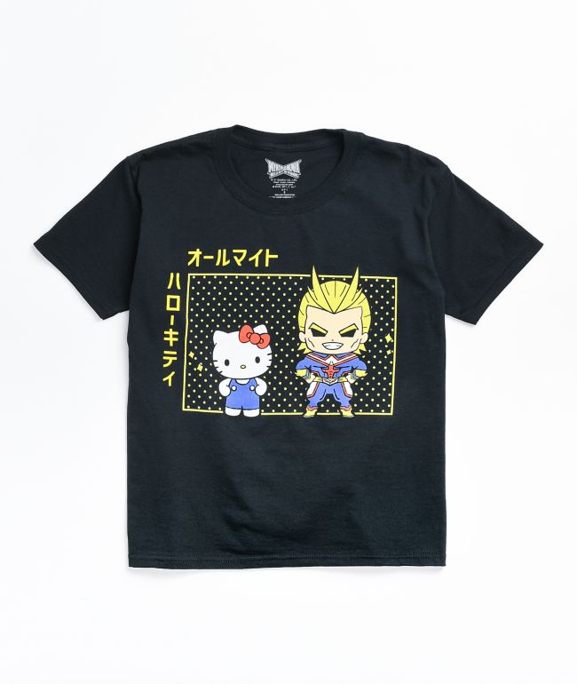 My Hero Academia X Hello Kitty And Friends Characters T-Shirt