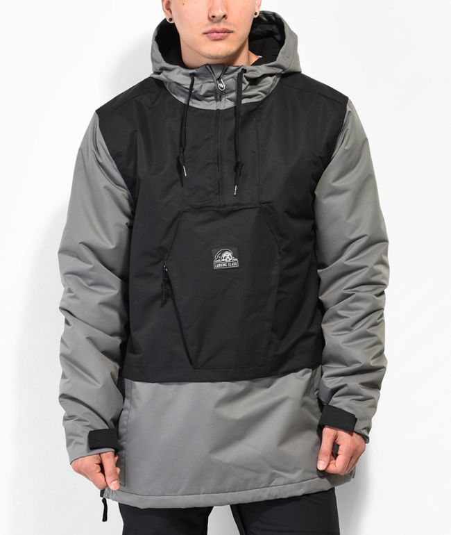 Navy blue snowboard outlet jacket