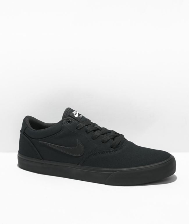 Mens black hot sale nike sb shoes