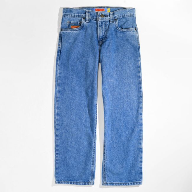 Baggy jeans loose fit, Blue, Kids