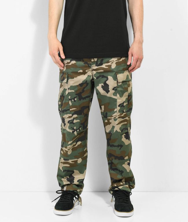 Empyre Camo Cargo Loose Fit Skate Pants - Empyre
