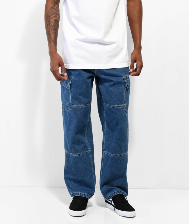 Empyre Loose Fit Cargo Skate Jeans - Empyre