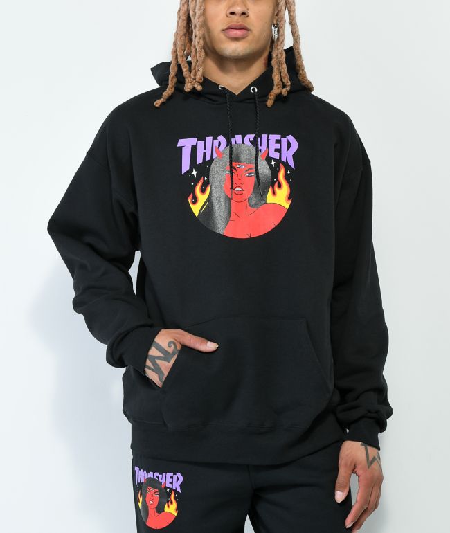 Female on sale thrasher hoodie