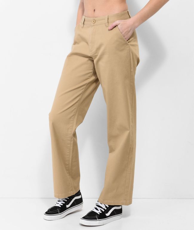 Dickies Belted Tan Carpenter Pants | Zumiez