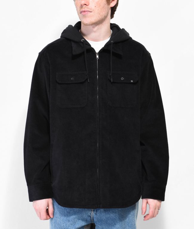 Hooded button outlet up shirt