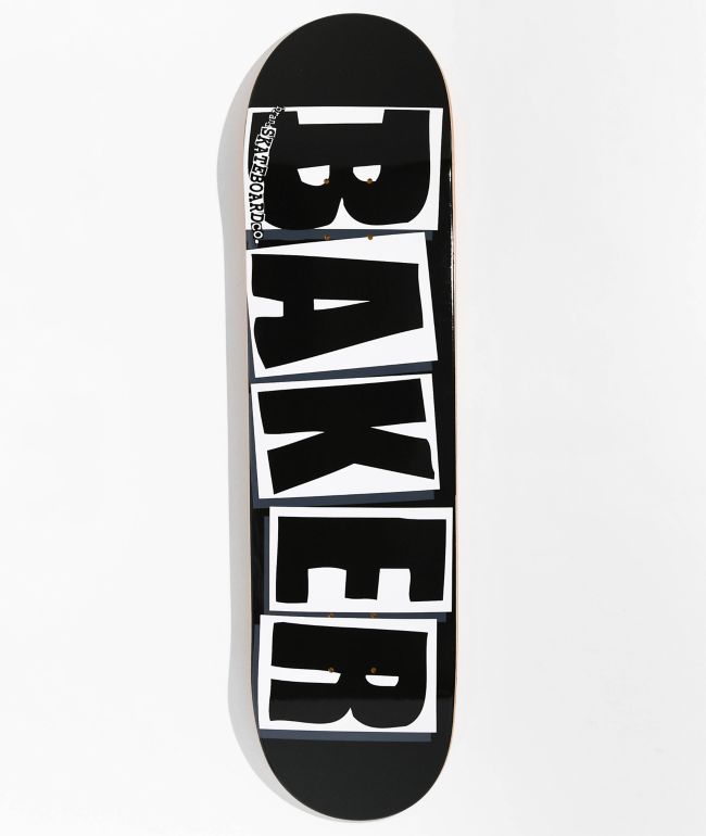 人気ブラック BAKER スケボー コンプリート
