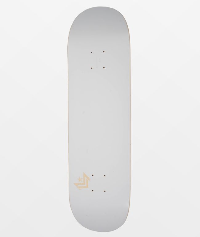 MQ × LOW KEY SKATE DECK 8.0 Mini Map - MQ x Low Key Skateboard | MQUE