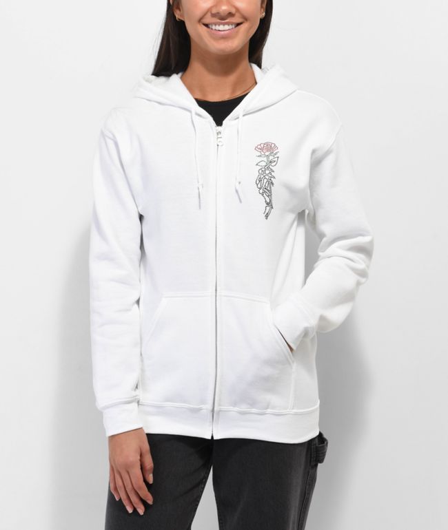 Empyre Butterfly Rhinestone Black Zip Hoodie | Zumiez