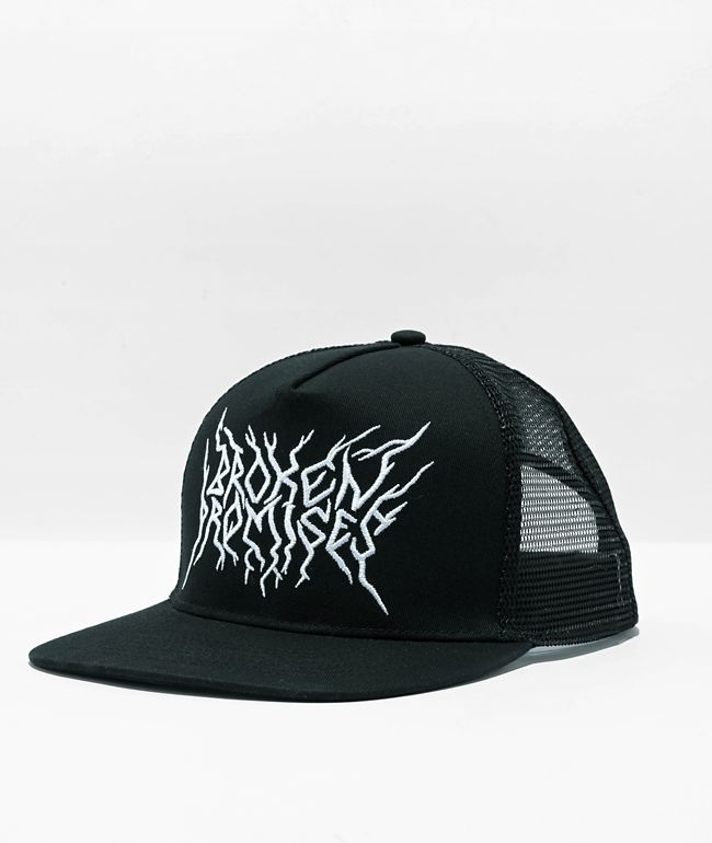 Broken Promises x Hot Wheels Low Key Black Snapback Hat | Zumiez