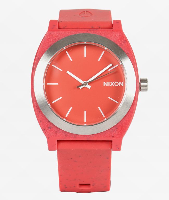 Red face hot sale nixon watch