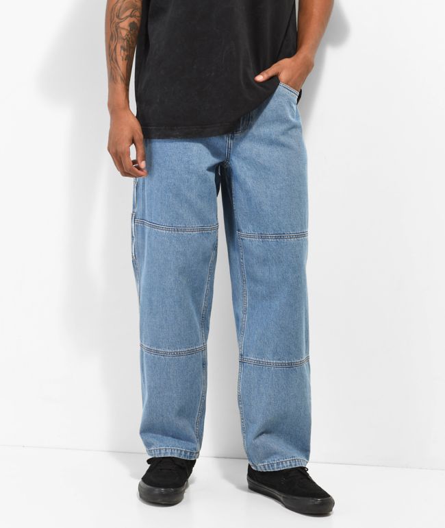 Empyre Loose Fit Tobacco Denim Skate Pants