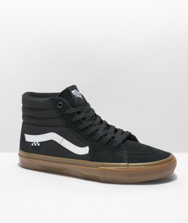 Vans Sk8-Hi Black & White Skate Shoes | Zumiez Vans Sk8-Hi Black & White Skate Shoes | Zumiez