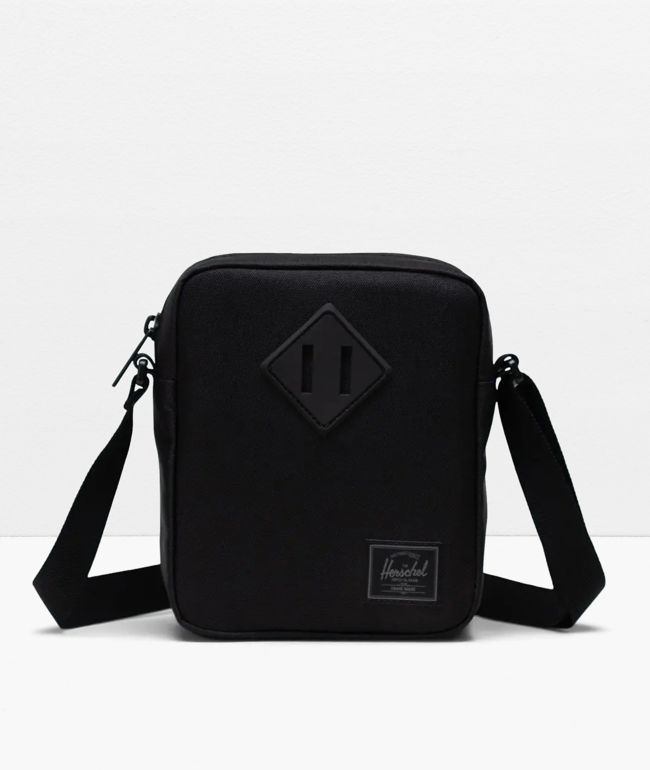 Herschel Supply Co. Heritage Black & Tontal Crossbody Bag - Herschel Supply