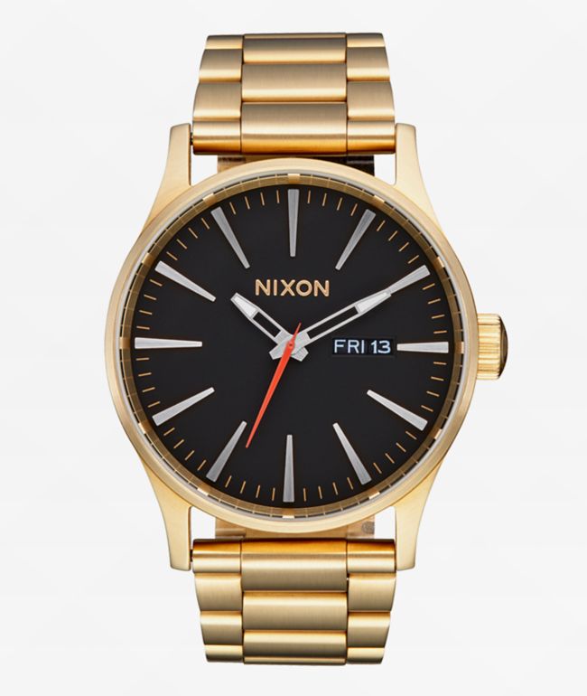 Nixon cannon 2024 gold black