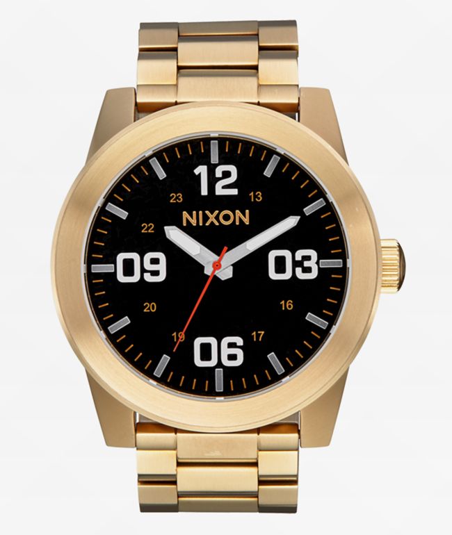 Nixon cannon outlet all gold