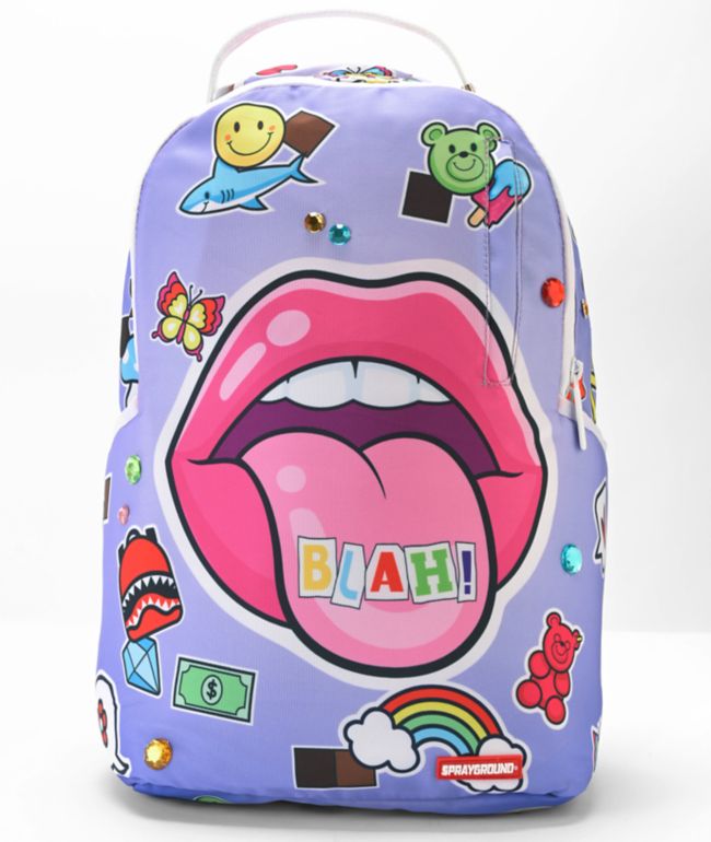 Sprayground x SpongeBob SquarePants Shark Bite Yellow Backpack