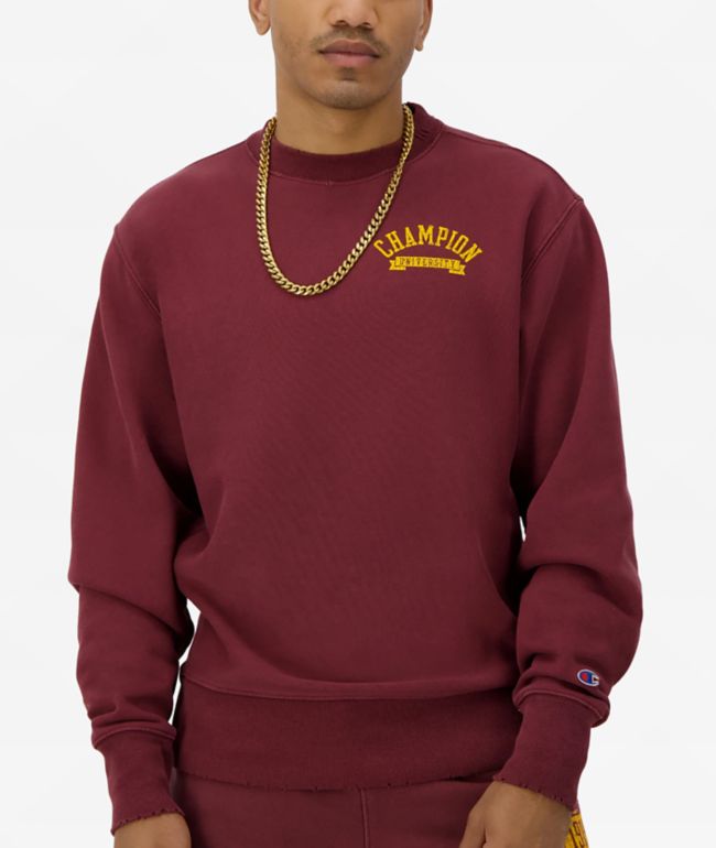 Champion Reverse Weave Small C Sand Hoodie