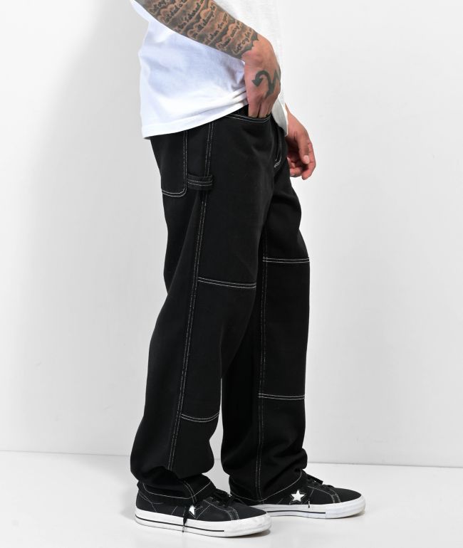 Empyre Black Carpenter Skate Jeans - Empyre