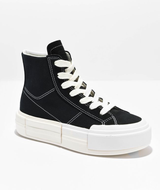 Converse ct 2 high black cheap white