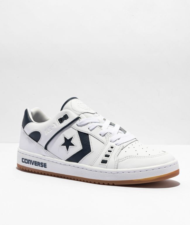 Converse one star navy cheap white