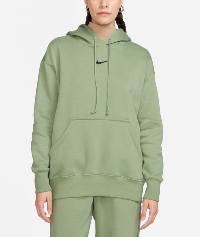 Nike olive green hoodie sales womens