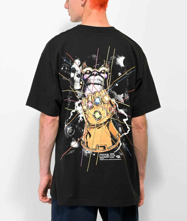 HUF x Marvel Avengers Cosmic Assemblage Black T-Shirt | Zumiez