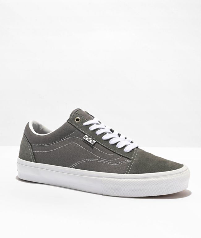 Vans Old Skool UV Dreams Pewter & White Skate Shoes 