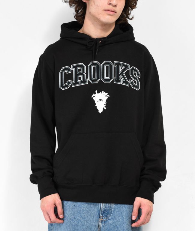 Crooks and shop castles grey hoodie