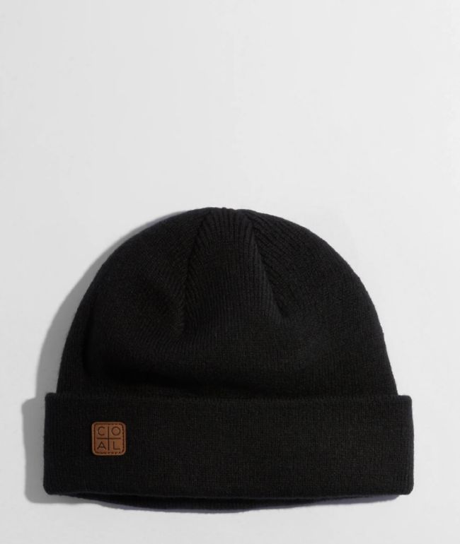 Coal The Harbor Black Beanie - Coal