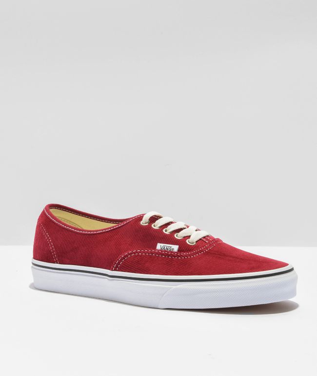 Cheap red vans sale shoes