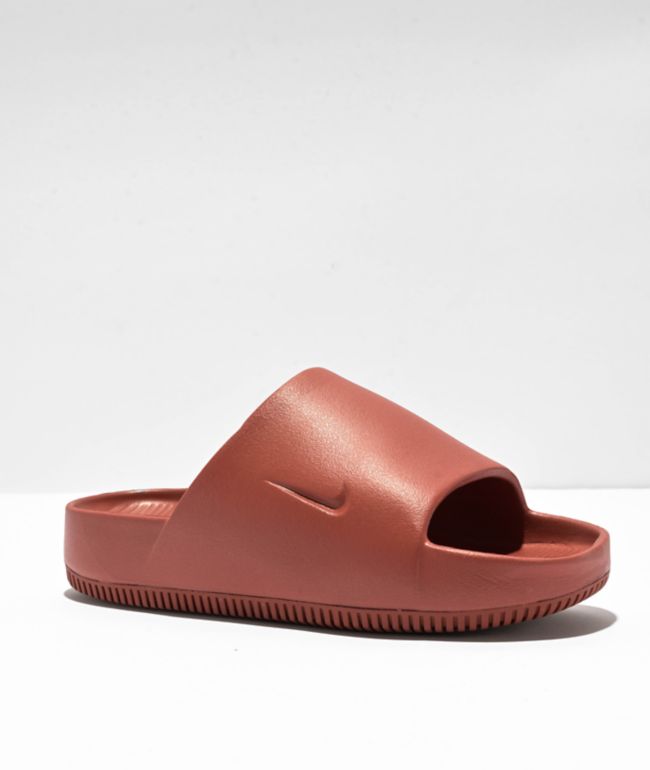 Nike red slide online