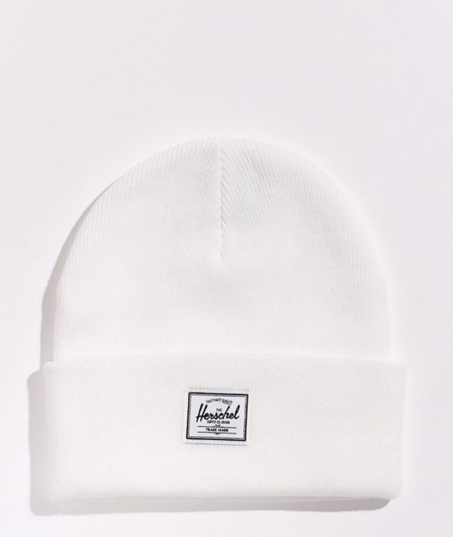 Herschel Supply Co. Elmer White Beanie - Herschel Supply