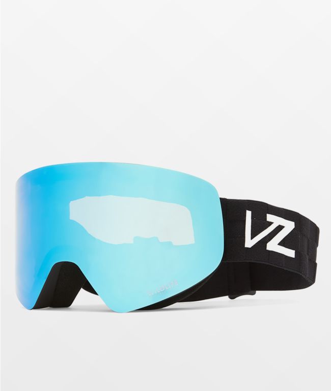 SKIBRILLE VONZIPPER MACH vfs Black Satin Wildlife Low Light Plus + Low Light Gre