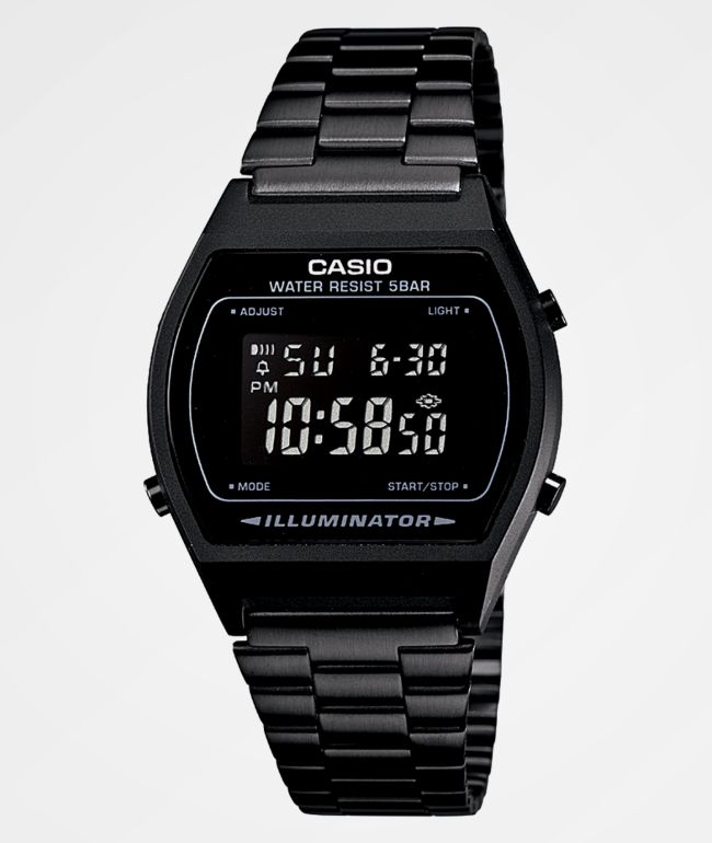 Casio B650WB 1BVT Vintage Black Digital Watch Zumiez