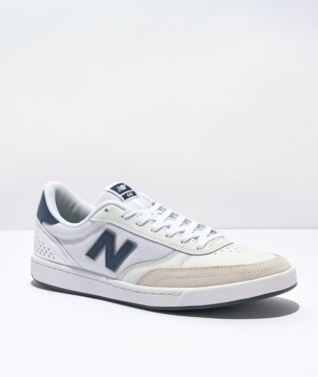 New Balance Numeric 306 Jamie Foy White & Baby Blue Skate Shoes