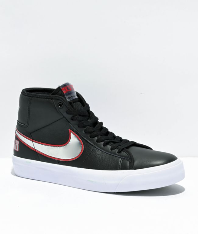 Nike SB Zoom Blazer Mid Royal Blue Suede Deep White 864349-403 Men's Skate  Shoes