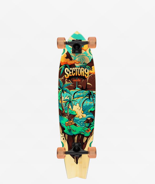 Sector 9 Strand Squall 34 Cruiser Skateboard Complete