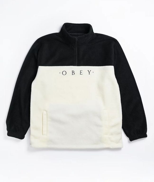Obey gaze mock hot sale neck zip