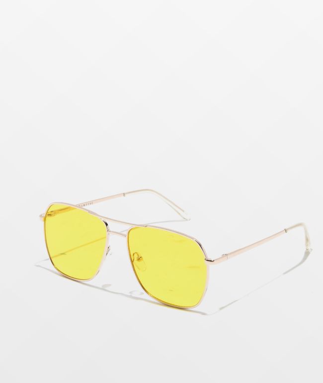 Empyre Saloon Yellow Sunglasses - Empyre