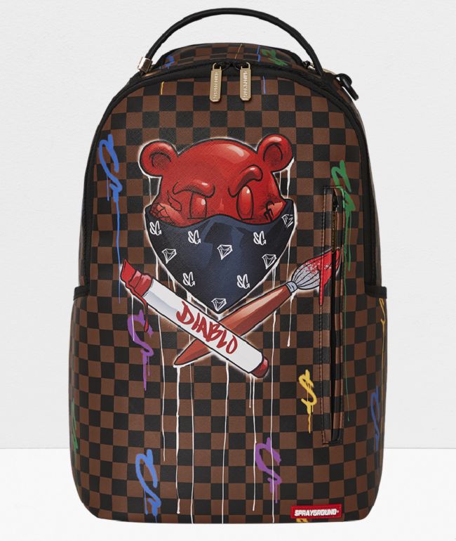 Sprayground lv hotsell shark backpack